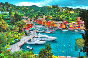 yacht vvip catering Harry Traiteur catering provisioning france vip from PARIS France, French Riviera, PORTOFINO , ITALY - MAY 02, 2016: The beautiful Portofino with c